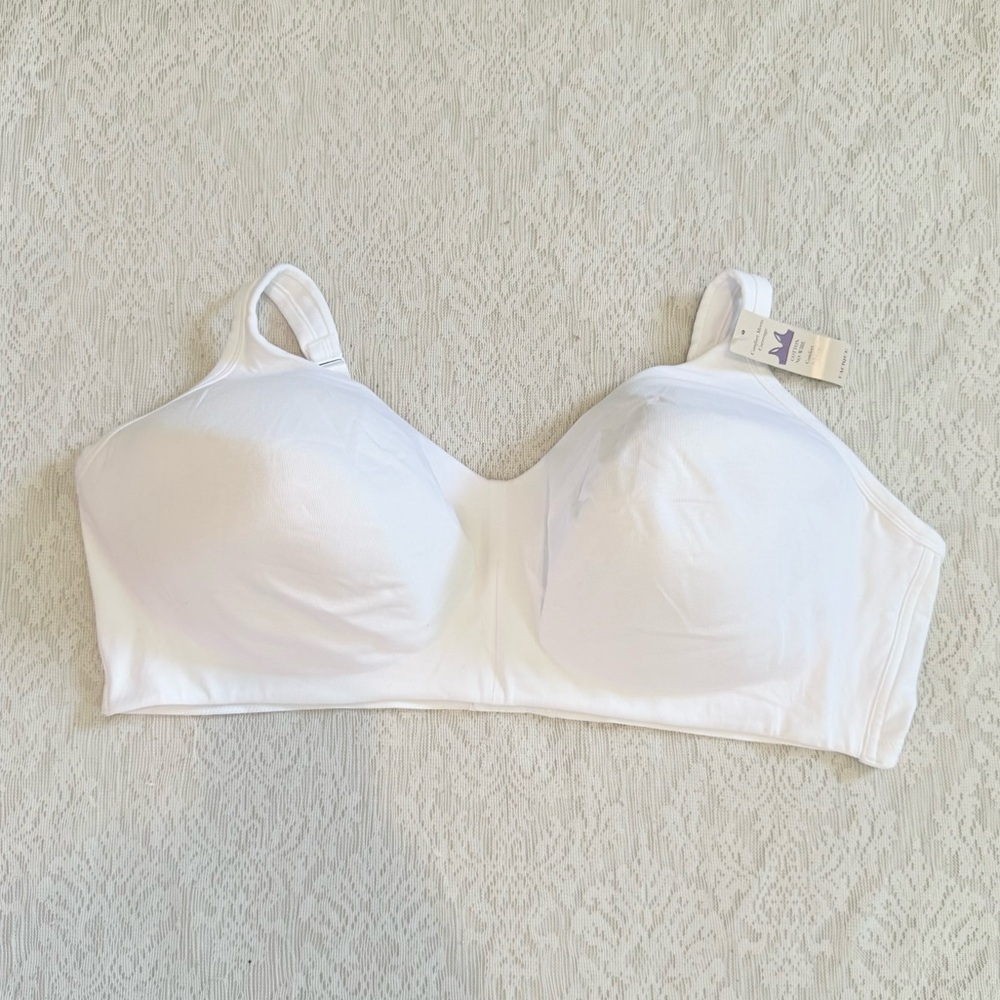 NWT Cacique comfort solutions cotton no wire bra - Picture 2 of 8